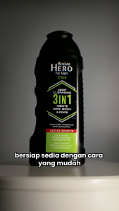 Boxiser Hero For Men 3 in 1 Face Body & Hair Shower Cream - Click 300ml
