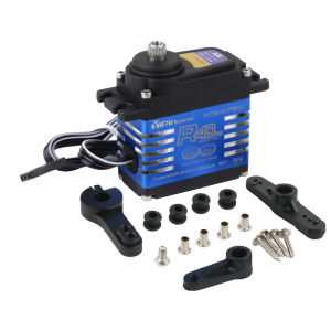 YP3240SMG 40kg Servo Kỹ Thuật Số Dành Cho Xe Bánh Xích RC IP68 Bánh Răng Kim Loại Mô-men Xoắn Cao Chống Nước 180 ° /270 ° /360 °   Tương Thích Với 1/8 1/10 TRX6 SCX10