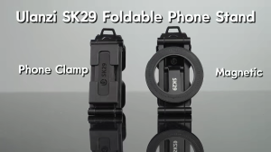 Ulanzi SK29 Foldable Phone Holder Tripod Selfie Stand Mount for Mobile Smartphone
