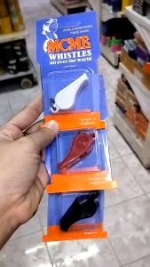 KKNT | นกหวีด Mcme (รูปแบบใหม่) ลูกหวีด 577 รุ่นธรรมดา สีขาว ดำ, น้ำเงินและแดง (ราคา/ชิ้น) ราคา/ชิ้น