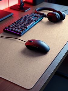 JIELEFAN | Esports Edition Linen Mouse Pad Ultra Large Thick Cotton-Linen