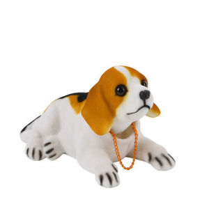 Car Ornaments Doll Husky Beagle St Bernard Shepherd Shake Head Dog Duck Decoration Auto Interior Accessories Cute Creative Gifts