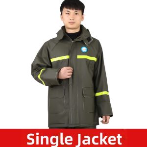 Thickened Waterproof Raincoat and Pants Set