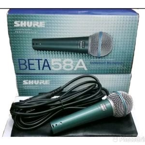 mic shure Beta 58 original mic + Kabel 4meter adzan Mic pidato Mic vocal shure