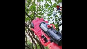 Mumystation Spiderman Water Launcher Gloves Water Gun Toy Kids Sarung Tangan Spiderman Budak Lelaki Mainan