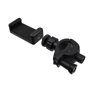 Bracket With Phone Holder Clip Handlebar Adapter Mount Clamp For Smartphone Live Broadcast Video Shooting Make-up Selfie Flash