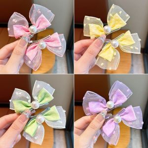 คลิปผมสำหรับเด็ก Bowknot หูฟื้น เพิร์ลสเตอริโอ หุ้น คลิป หูฟื้น หูกระต่าย ผู้ชาย ผู้หญิง