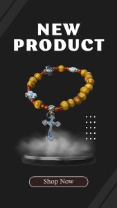 Gelang Kayu Salib & Desain Unik