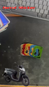 Emblem Kunci Genio Akrilik Garnis Panel Kontak Genio Acrylic