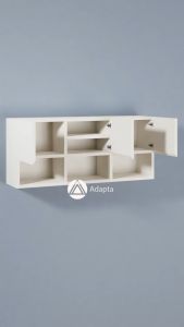 Rak Dinding Minimalis - Lemari rak dinding Kitchen Set Atas minimalis - Lemari Dapur Tertutup Tempel Gantung Dinding