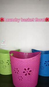 UNIDAS High Quality Floral Basket Multi Functional Cloth Picnic Laundry Basket Space Saver
