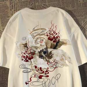 PAZHAOLANG | Large Oversized Chinese Street Style Cotton T-Shirt