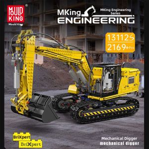 Mould King | Electric Remote Control Excavator Construction Block Toy