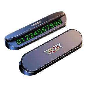 YORLELIE | Suitable for Cadillac Models Temporary Parking Number Plate