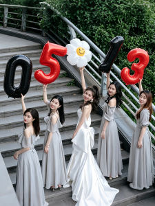 ZLVOEY | Wedding Date Number Balloons For Wedding Decoration