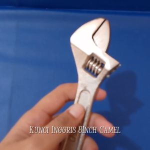Kunci Inggris 8INCH CAMEL ADJUSTABLE WRENCH UKURAN 8" KUNCI INGGRIS MURAH BERKUALITAS