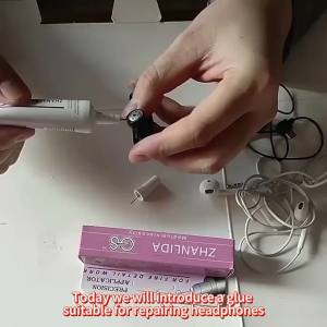 Zhanlida 15ml GS Diamond Jewelry Glue Soft Transparent DIY Handmade Earrings Pearl Phone Drill Repair Adhesive
