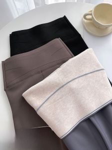 กางเกงโยคะผู้หญิงทรงคาร์ดิโอสำหรับฤดูใบไม้ผลิและฤดูหนาว กางเกงขายาวทรงเข้ารูปเอวสูง ทรงเข้ารูป ทรงเข้ารูป เอวสูง ทรงเข้ารูป