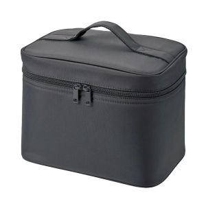 Portable Travel Cosmetic Storage Box Handheld Three-dimensional Pure Color Waterproof Large Capacity Makeup Bag Nylon Material