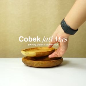 Cobek Kayu Jati Mas: Berkualitas & Higienis