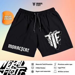 Celana Pendek Pria Wanita - Black - Boardshort - Skul Head