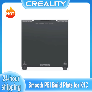 Creality | 3D Printer PEI Build Plate CREALITY Original K1C Smooth 235mm*235mm Without Soft Magnetic Sticker 3D Printer Accessories