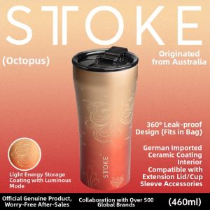 sttoke | Glowing Marine Series Ceramic Coated Stainless Steel Insulated Travel Mug
