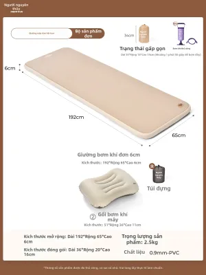 The Primitive | Đệm Dã Ngoại Bơm Hơi Di Động