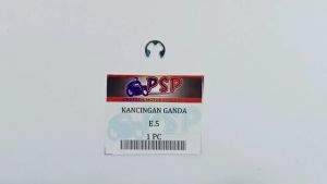 Snap Ring E.5 Harga Per Pcs (PSP) Kancingan Kancing Circlip Klip Pengunci Jepit Capitan Kampas Ganda