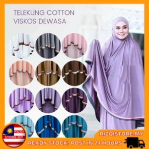 [ Zee Style ] HOT SALE l Telekung arafah lace l FACTORY PRICE