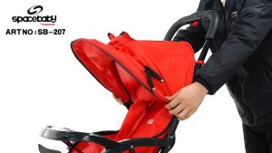 Stroller Spacebaby SB 207: Kereta Dorong New Born Original Dalam Kardus Bawaan Pabrik