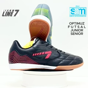 Line 7 Line Seven OPTIMUZ Junior Futsal Shoes Kasut Futsal untuk Kanak Kanak