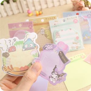 Nhãn Dán Hoạt Hình Thỏ Và Quái Vật Nhỏ Phong Cách Hàn Quốc Nhật Bản Nhãn Dán Nhiều Lần Sổ Ghi Chú Nhãn Dán Giấy Để Để Lại Lời Nhắn