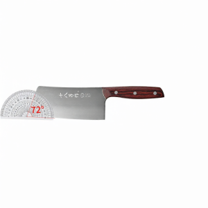 SHI BA ZI ZUO | Chromium Molybdenum Vanadium Steel Slicing Kitchen Knife