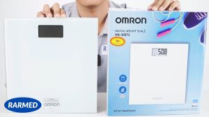 Cân sức khỏe điện tử OMRON HN-300T2 Bluetooth đo chỉ số BMI