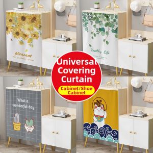 Dustproof Cabinet Curtain No-drilling