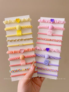 Colorful High Elasticity Durability Hair Ties for Women New 2024 Premium Hair Bands Fashionable Hair Accessories