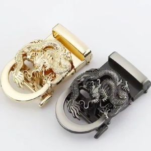 หัวเข็มขัดลาย มังกร เกรดพรีเมียม ไม่ลอก ไม่ขึ้นสนิม ผู้ชาย รับประกันคุณภาพ