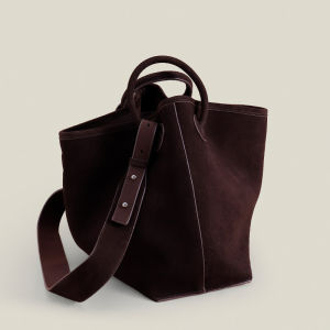 Good Morning Bag Miss Morning Commute Frosted Leather Tote Bag Female Large Capacity Crossbody Bag Simple Casual Style