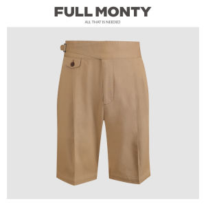 Slim Fit Business Leisure Gurkha Bermuda Shorts for Summer