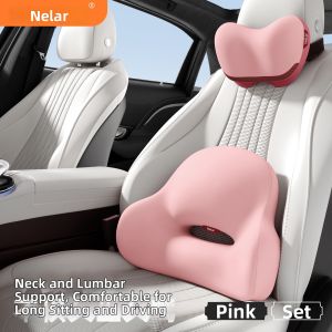 NIRA | Ergonomic Lumbar and Neck Support Pillow for Drivers