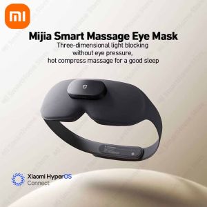 Xiaomi Mi Smart Massage Eye Mask 3D Blackout Heat Therapy SPA Vibration Zone Massage 800mAh APP Control 100g Lightweight