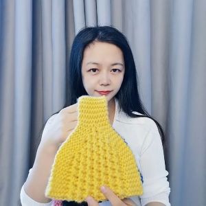 Warm Scarf for Girls Soft Stretch Winter Headbands Warmers Hat Head Wraps Knitted Pineapple Crochet Head Wraps Scarf