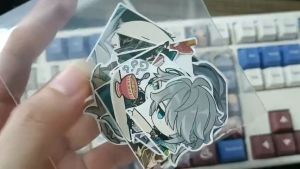 Genshin Impact - Set 10/15 Sticker Alhaitham - Quan thư ký giáo viện Sumeru game Genshin Impact dán trang trí chống nước chống xước