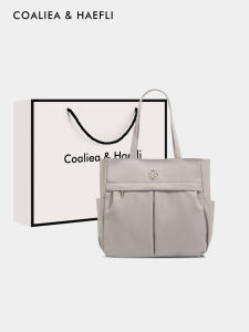 Hong Kong Tote Bag Canvas Commuter Large Capacity Single Shoulder Bag Handbag College Students Class Bag British Style Leisure