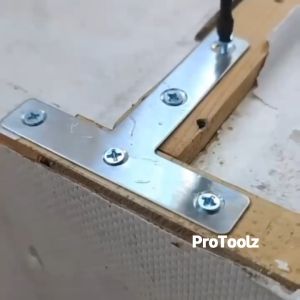 Stainless Steel Heavy Duty Corner Bracket for Furniture Repair and Joint Connection