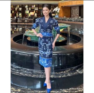 IRIIS DRESS TENUN - COUPLE BAJU TENUN