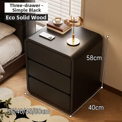 ZHUSHANXIA | Small Modern Vintage Style Bedside Storage Cabinet