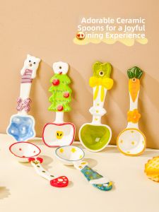 Mr.Snail | Cute Ceramic Personal Spoons