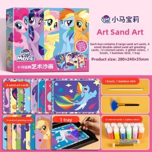 Yoursoulbird | DIY Sand Art Craft Kit for Boys and Girls with Glitter and Colorful Sand